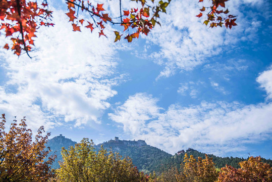 山东青州云门山景区风光