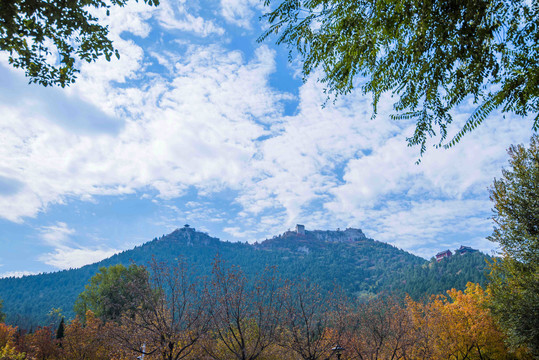 山东青州云门山景区风光