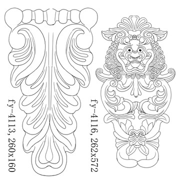 草花图案