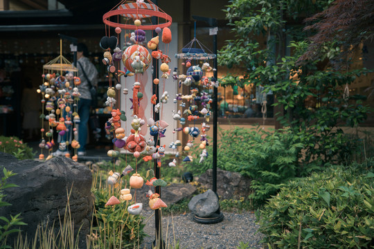 日本传统布艺挂饰摆设纪念品