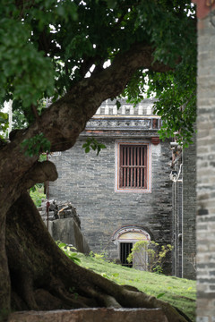 海南蔡家大院南洋骑楼历史建筑