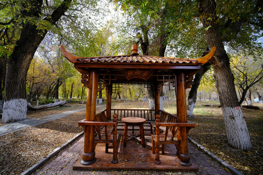 公園涼亭