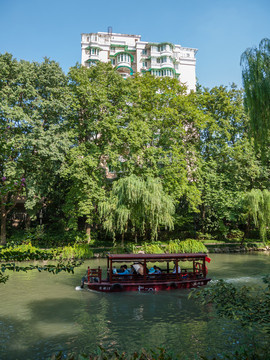 杭州东河游船