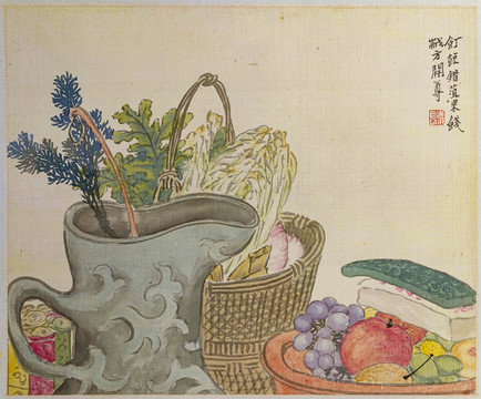 任熊蔬果圖
