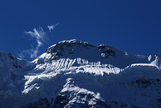 雪山冰川