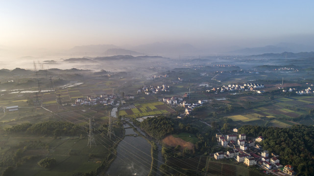 乡村早晨