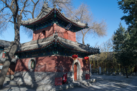 北京法源寺鼓楼