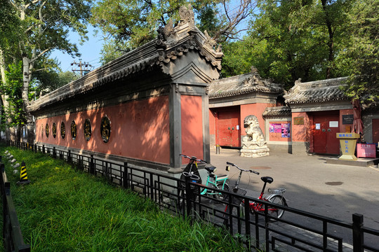 北京法源寺影壁