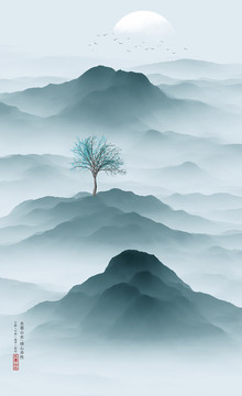 意境水墨畫(huà)