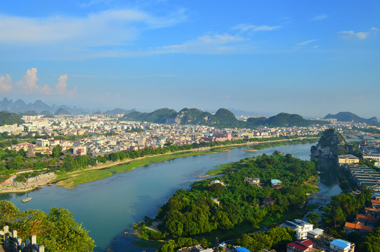 桂林城市全景