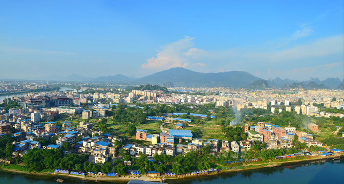 桂林城市全景