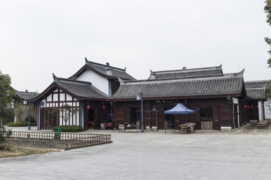 李白故居仿古建筑