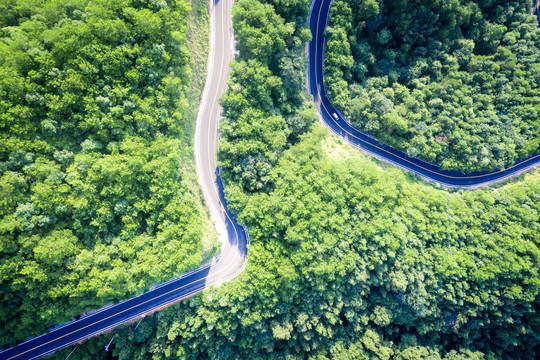 盘山公路山区公路