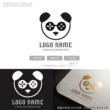 熊猫游戏logo