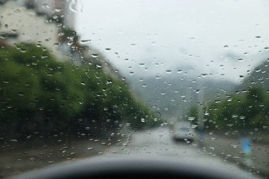 雨景