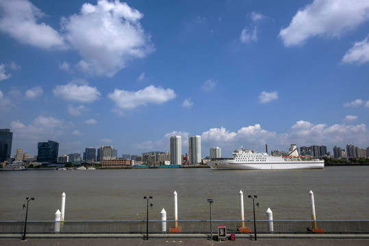 上海黄浦江畔风景