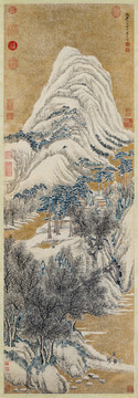 張宏琳宮晴雪圖