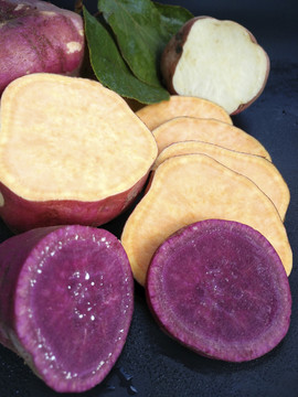 紫薯红皮农家产品