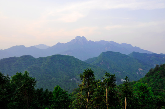 明堂山风光