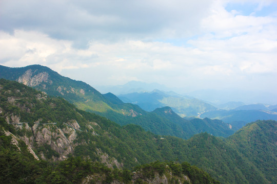 明堂山风光