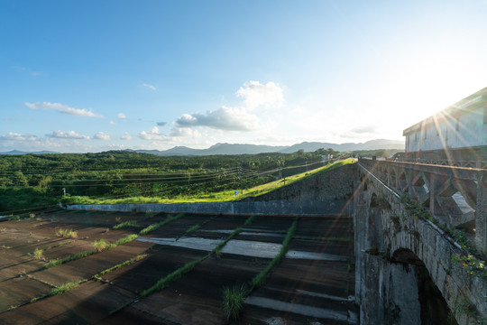 水库大坝