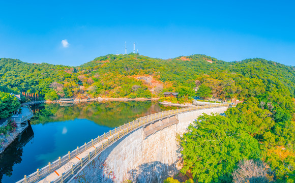 清源山天湖风光