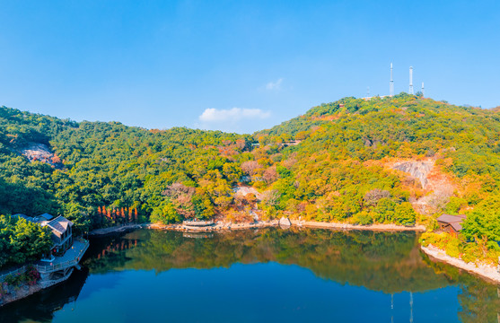 清源山天湖风光