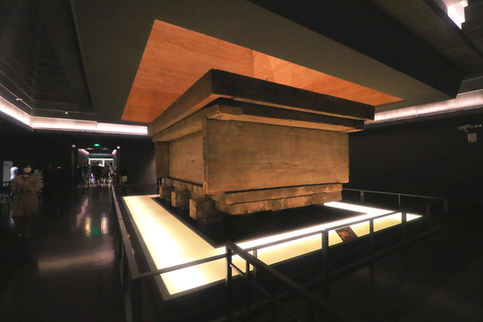 湖南省博物院长沙马王堆汉墓棺材