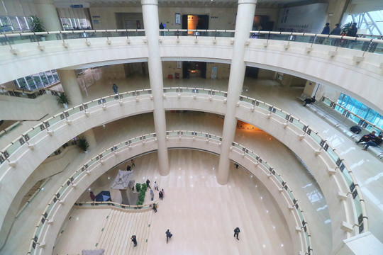重庆三峡博物馆大厅