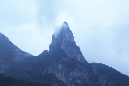 重庆巫县巫山神女峰