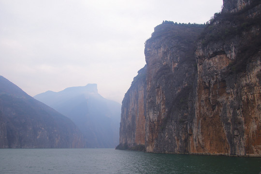 重庆奉节虁门三峡瞿塘峡