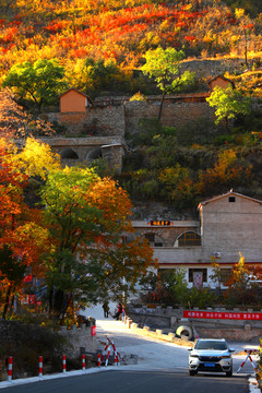 太行山庄秋色