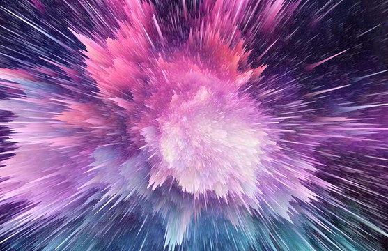 抽象爆炸廣告背景