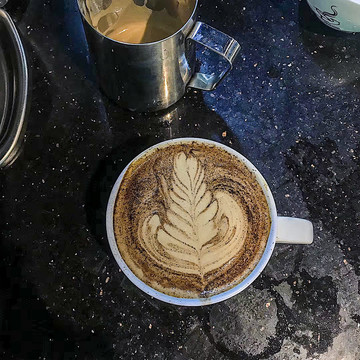 叶型泡咖啡