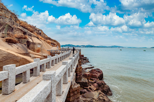 鼓浪屿海岸风光