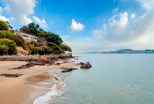 鼓浪屿海岸风光