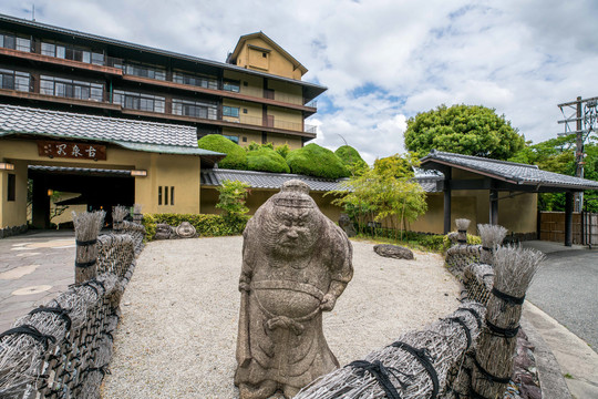 日本有马温泉小镇温泉酒店室外