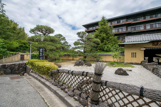 日本有马温泉小镇温泉酒店室外