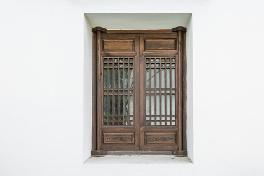 中式木窗