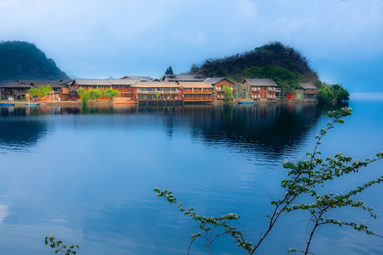 泸沽湖风光