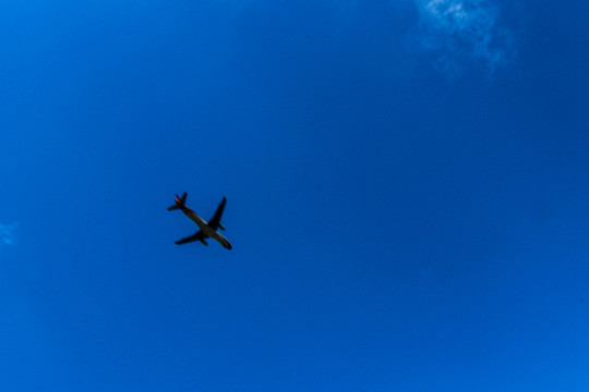 天空的飞机