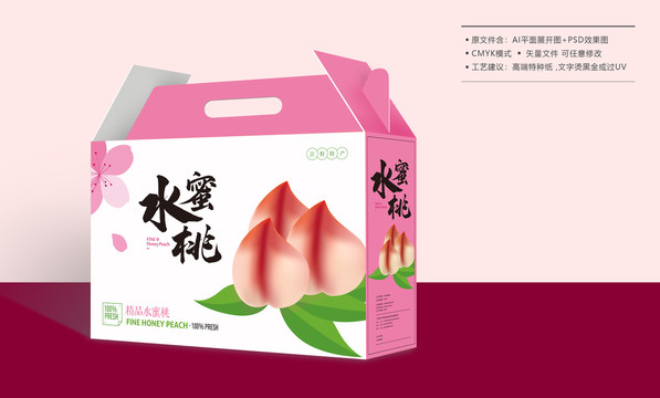 水蜜桃包裝