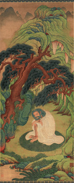 丁云鵬釋伽牟尼圖