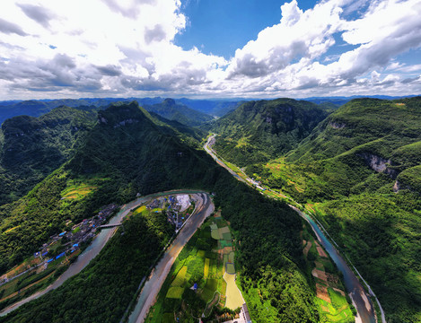 高山峡谷