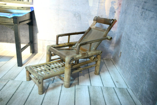 古代竹椅