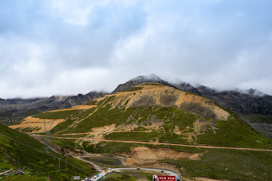 折多山风光