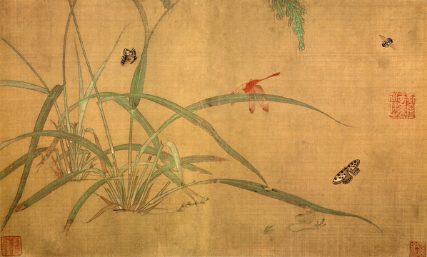  蕭晨禾草蟲圖