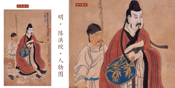 陳洪綬人物圖