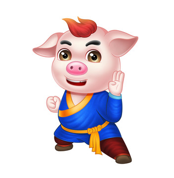 卡通豬