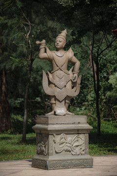 印尼特色雕像
